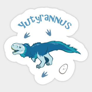 Cute Yutyrannus Sticker